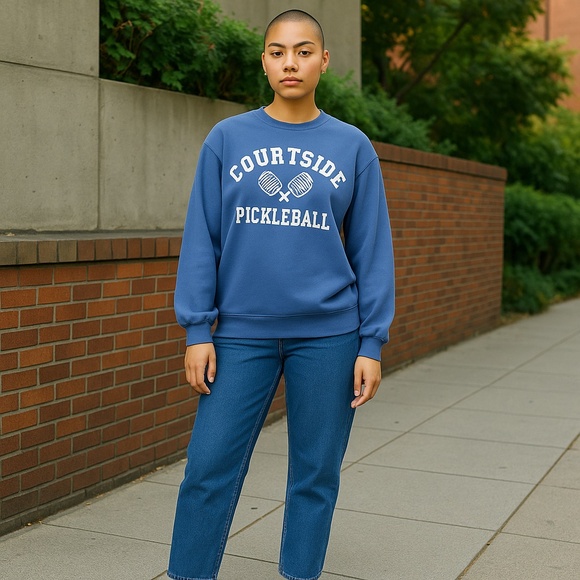 C&C California | Millie Graphic Shirt - Long Sleeve Moonlight Blue XL - Picture 4 of 5